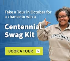 Take a tour in October for a chance to win a Centennial Swag Kit.